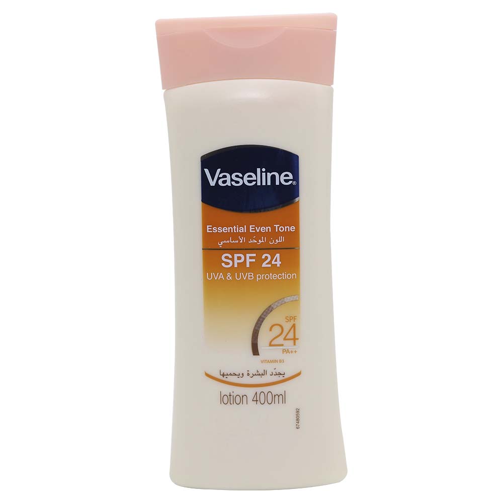 Vaseline Essential Even Tone SPF 24 Body Lotion 400ml