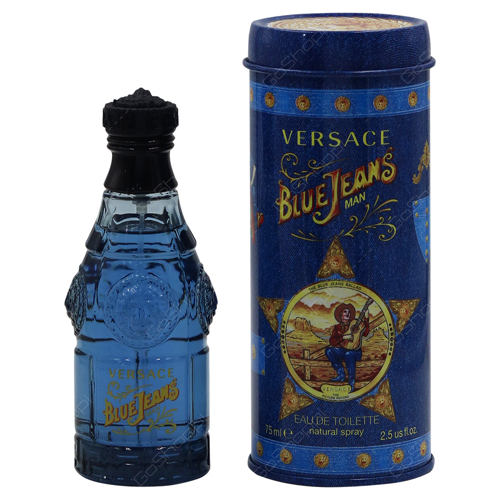 Versace Blue Jeans For Men Eau De Toillete 75ml