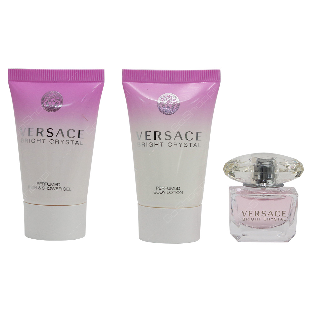 Versace Bright Crystal Mini Set For Women 3pcs
