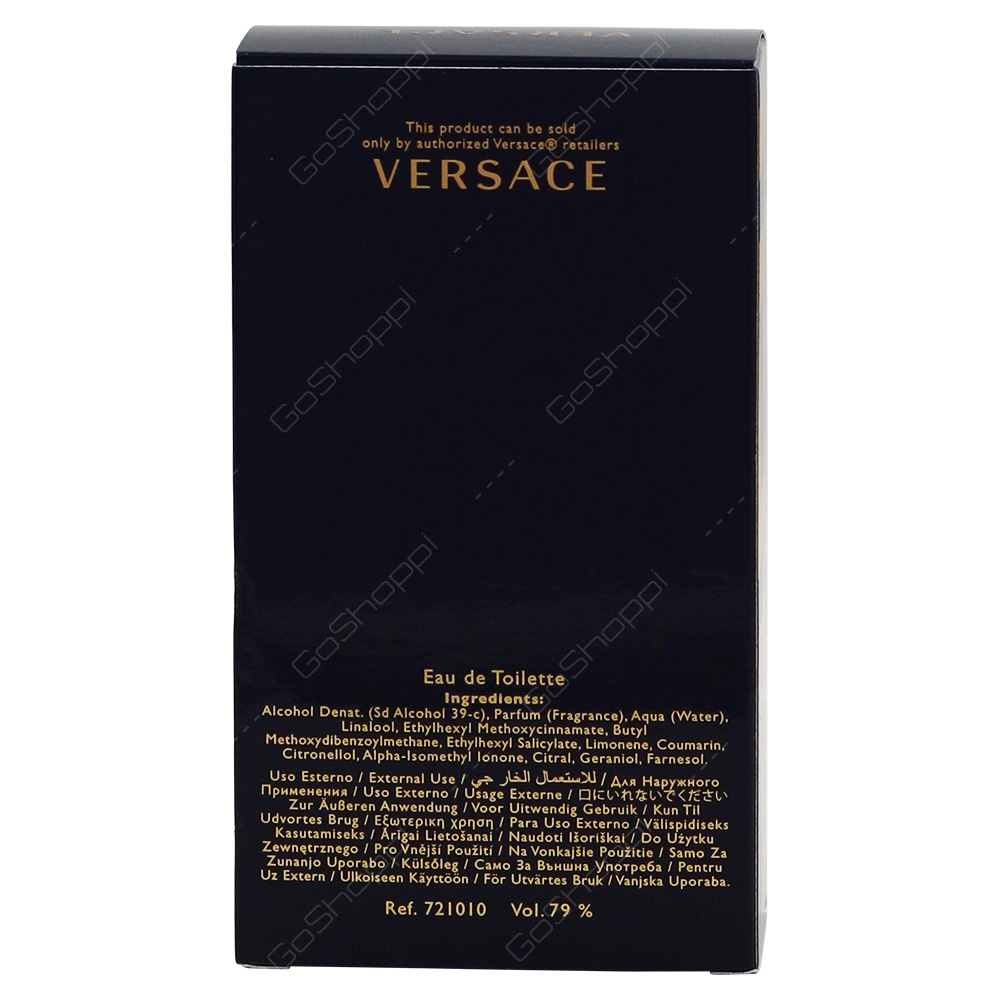 Versace Dylan Blue For Men Eau De Toillete 100ml