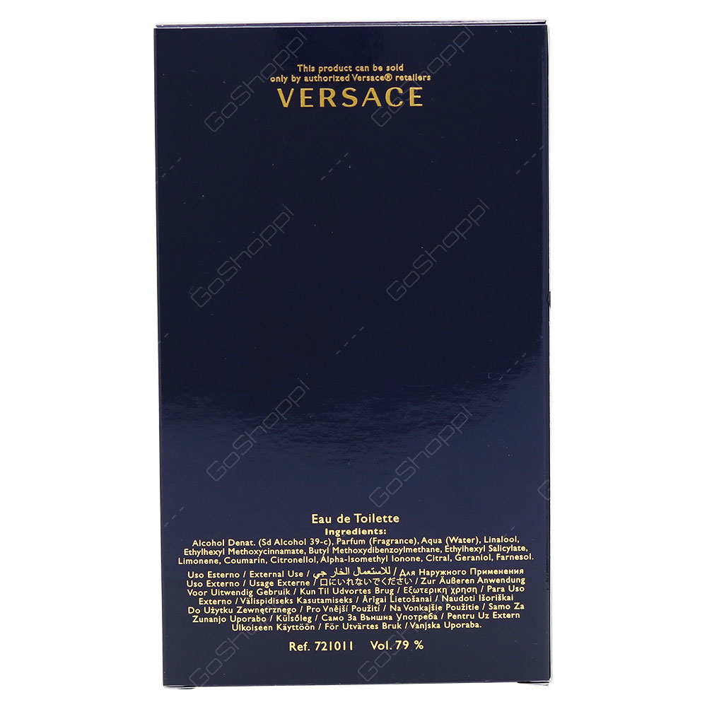 Versace Dylan Blue Pour Homme Eau De Toilette 200ml