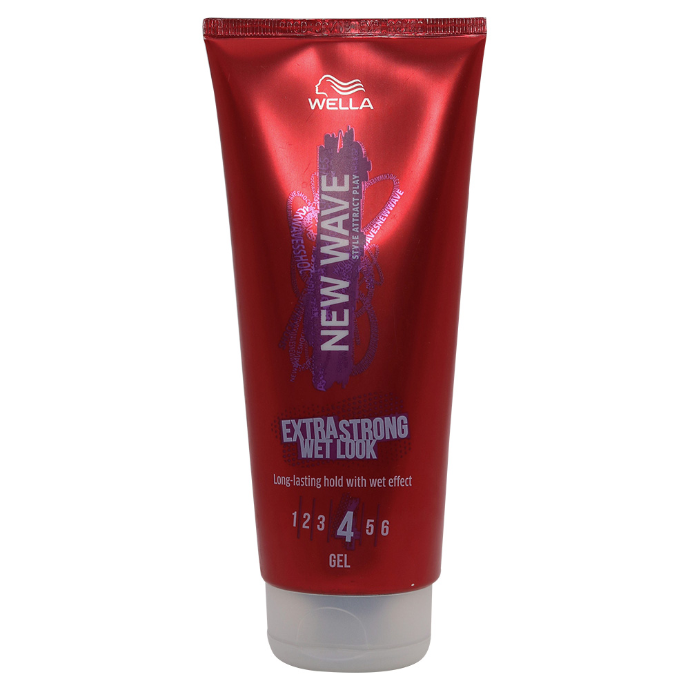 Wella New Wave Extra Strong Wet Look Gel 200ml