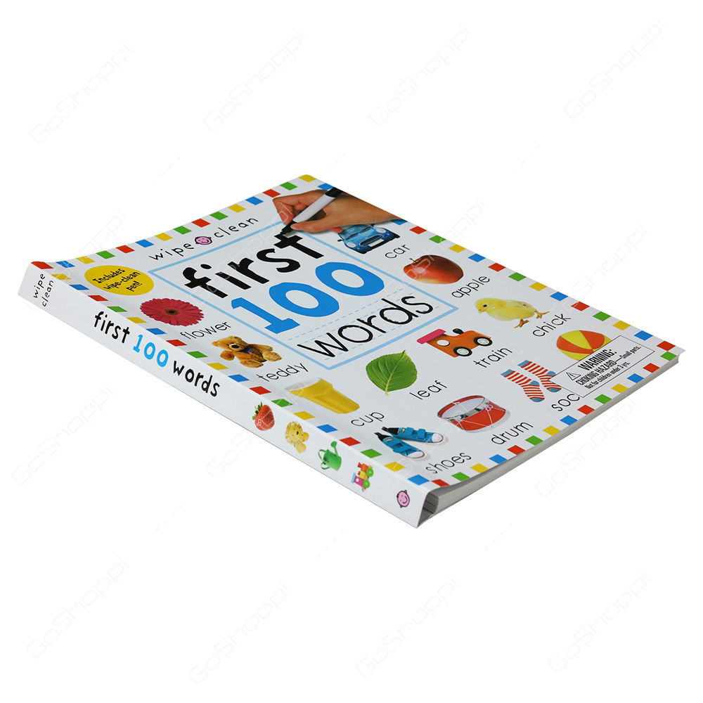 Wipe Clean First 100 Words By Roger Priddy