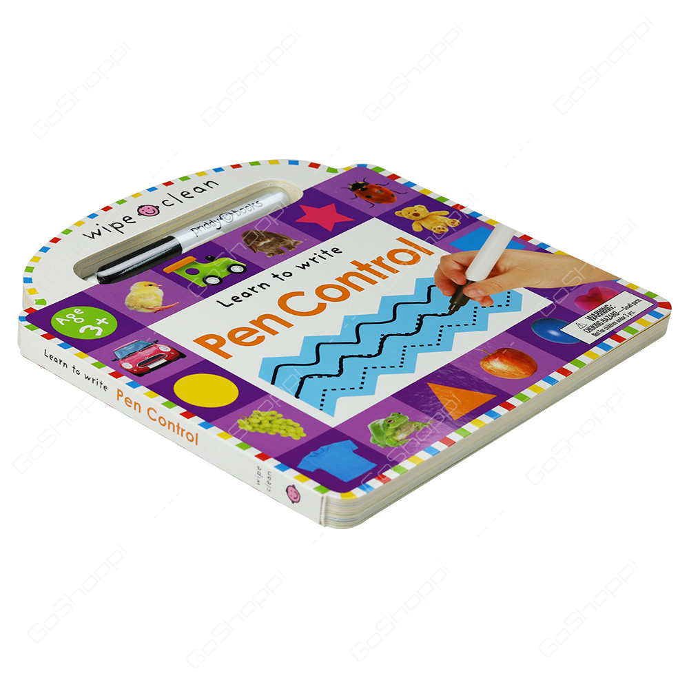 Wipe Clean Learn To Write - Pen Control By Roger Priddy