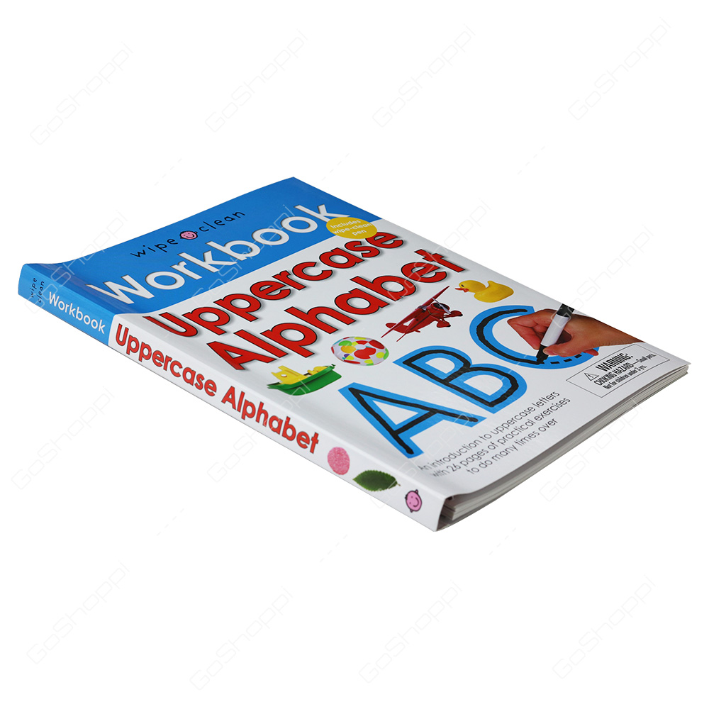 Wipe Clean Workbook - Uppercase  Alphabet By Roger Priddy