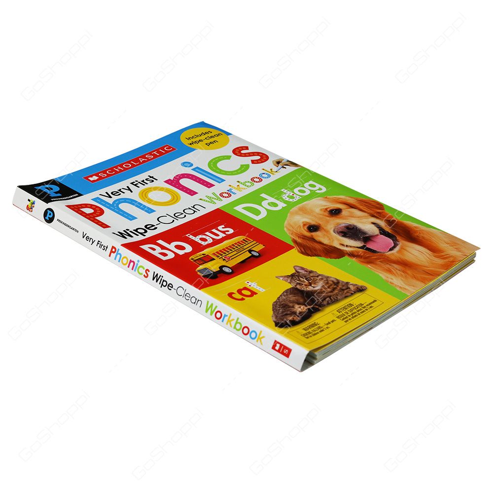 Wipe Clean Workbook - Very First Phonics