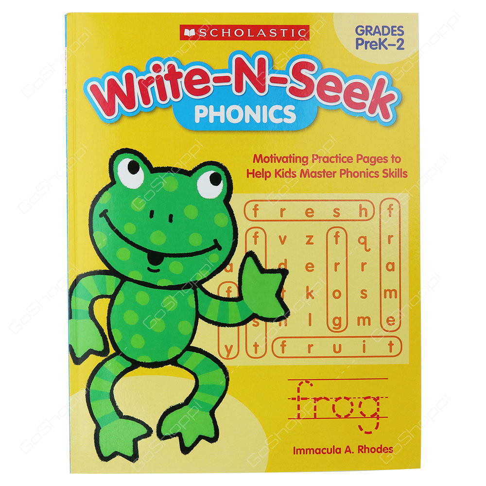 Write-N-Seek Phonics By Immacula A. Rhodes