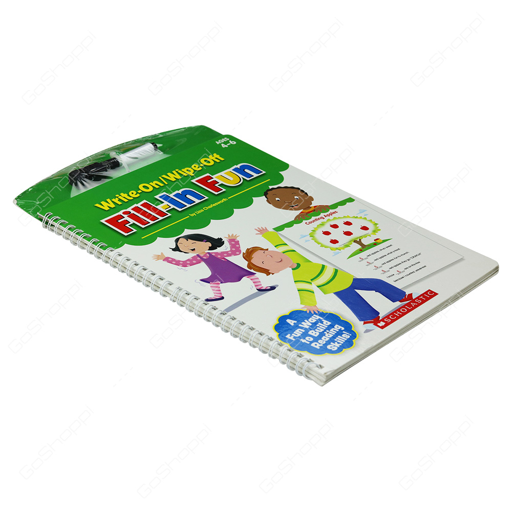 Write-On/Wipe-Off Fill-In Fun By Charlesworth Liza