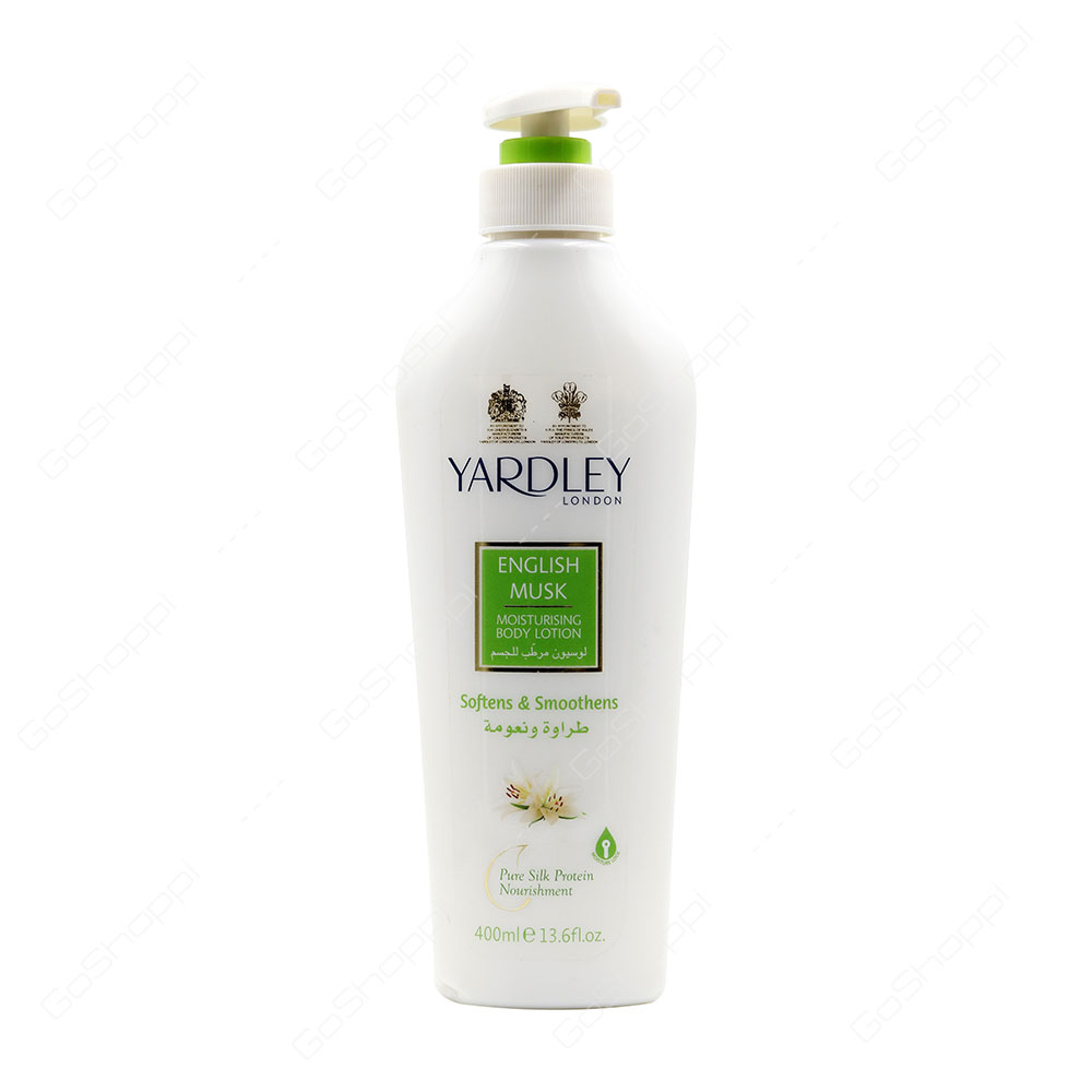 Yardley English Musk Moisturising Body Lotion 400 ml
