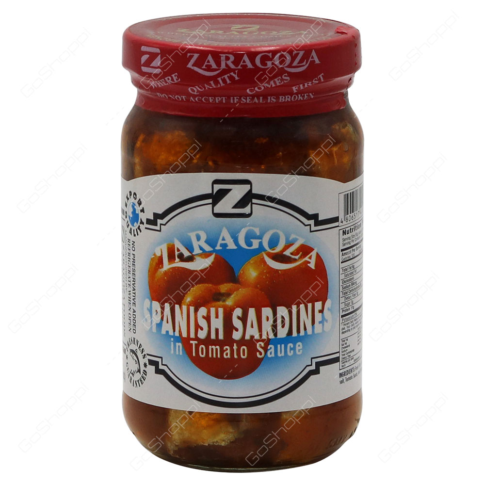 Zaragoza Spanish Sardines In Tomato Sauce 220 g