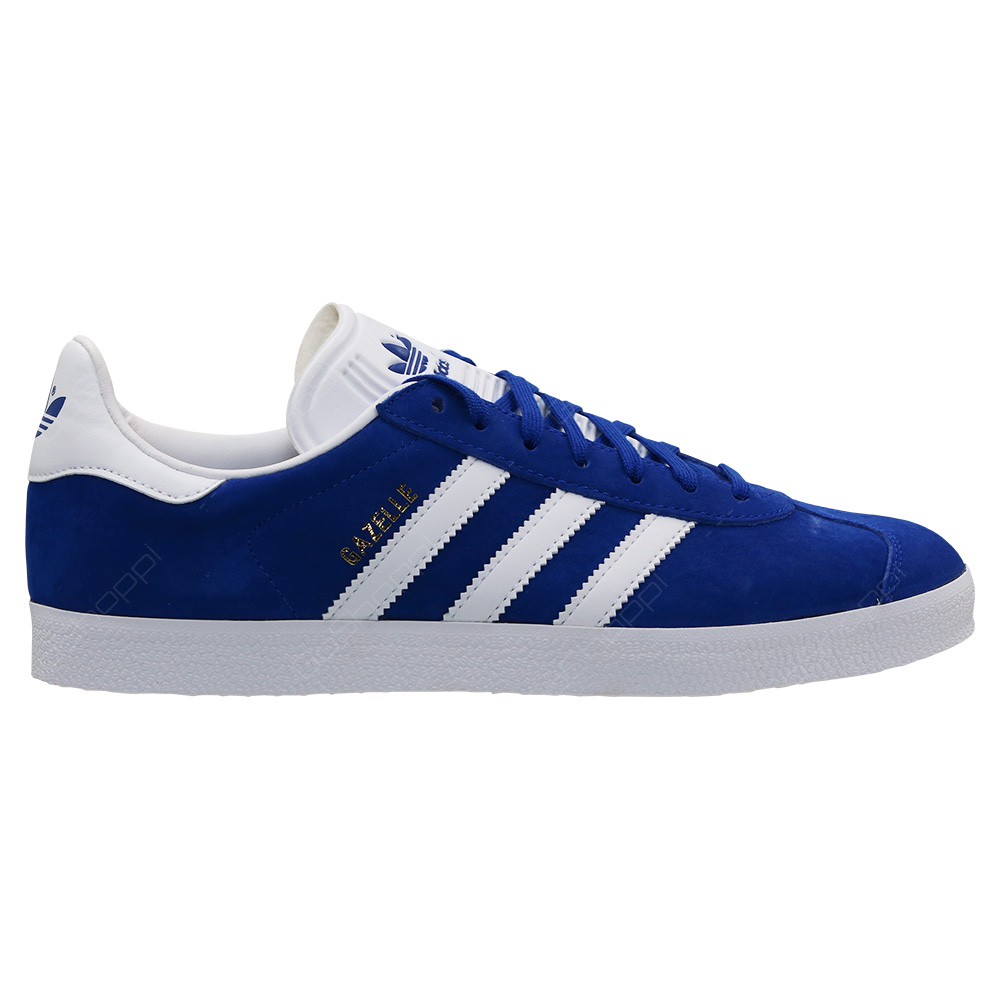 Adidas Originals Gazelle Shoes For Men - Royal Blue - White - S76227 ...
