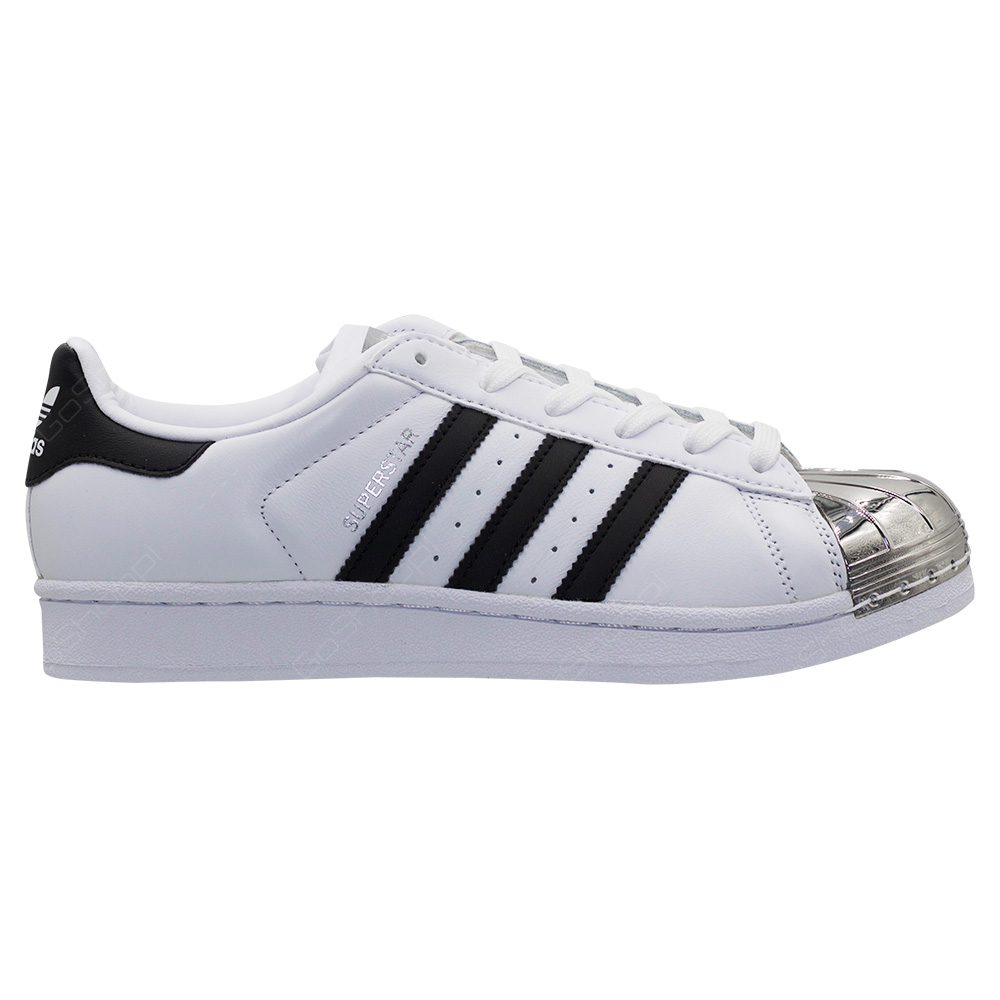 Adidas Originals Superstar Metal Toe Shoes For Women - White - Black ...
