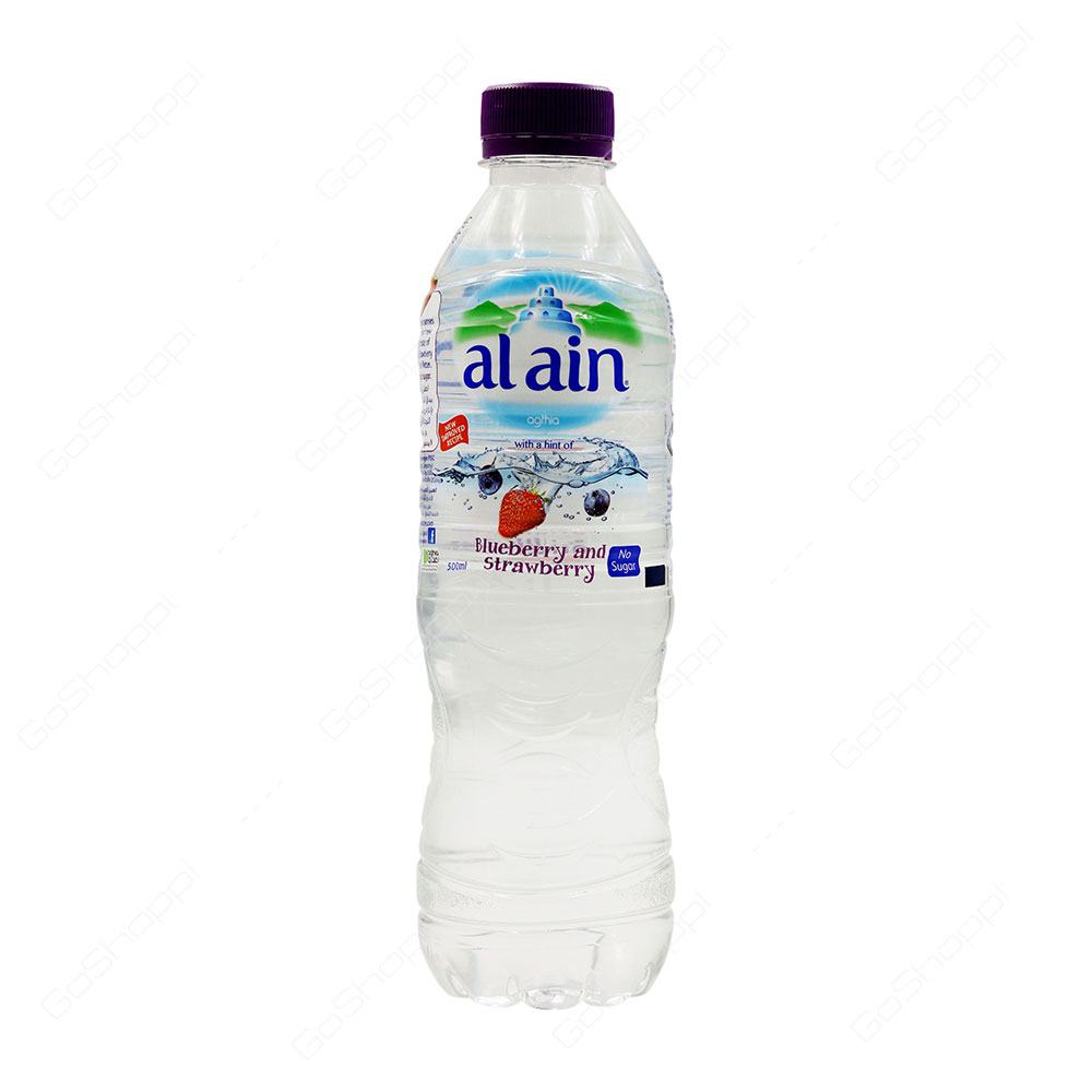 Al Ain Blueberry And Strawberry Water 500 ml
