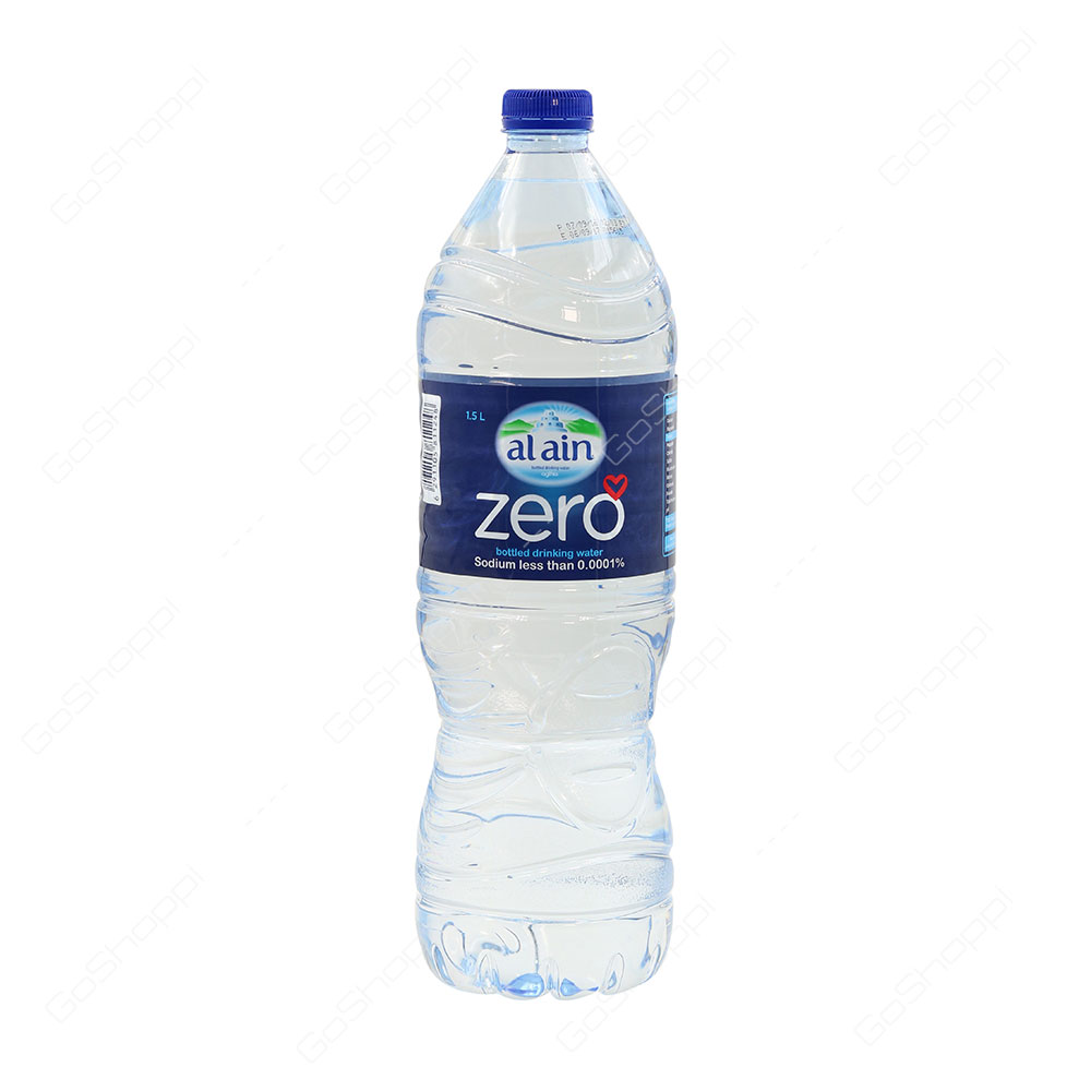 Al Ain Zero Sodium Free Bottled Drinking Water 1.5 l