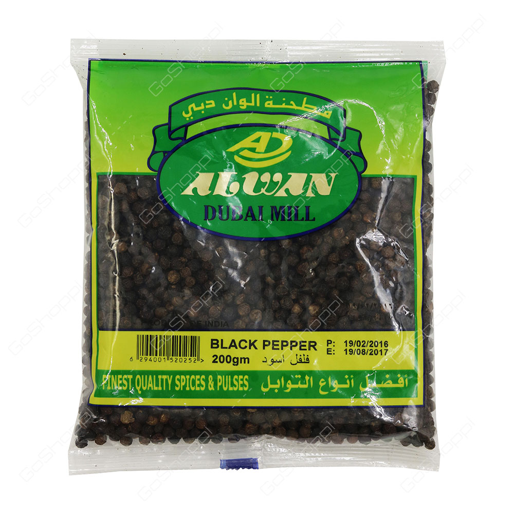 Alwan Dubai Mill Black Pepper 200 g