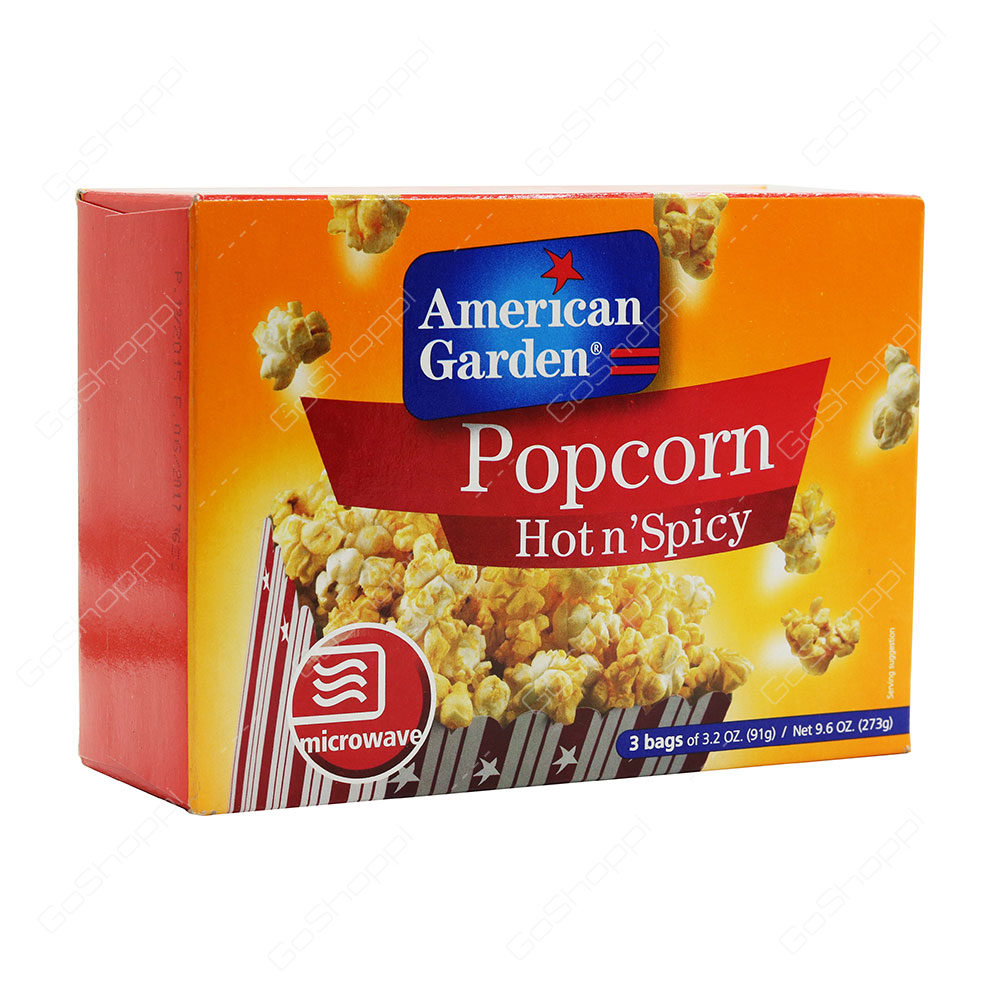 American Garden Popcorn Hot n Spicy 273 g