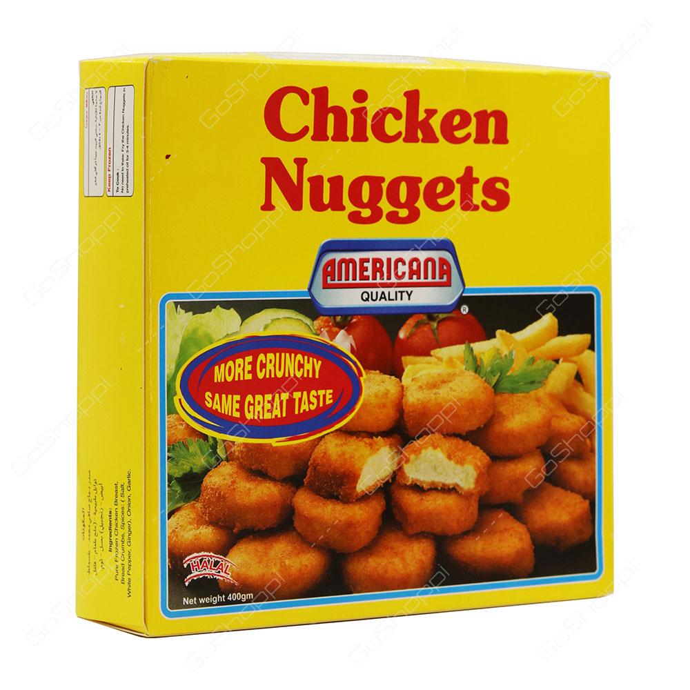Americana Quality Chicken Nuggets Halal 400 g