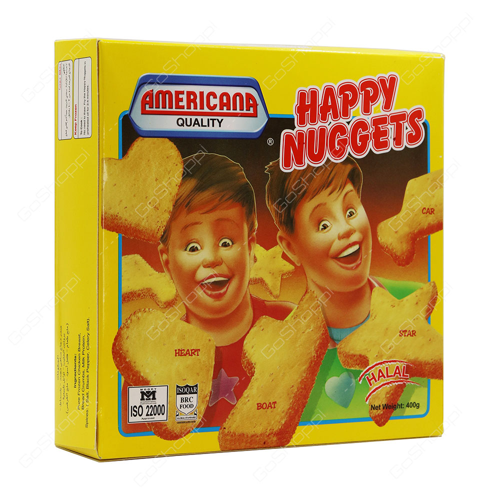 Americana Quality Happy Nuggets Halal 400 g