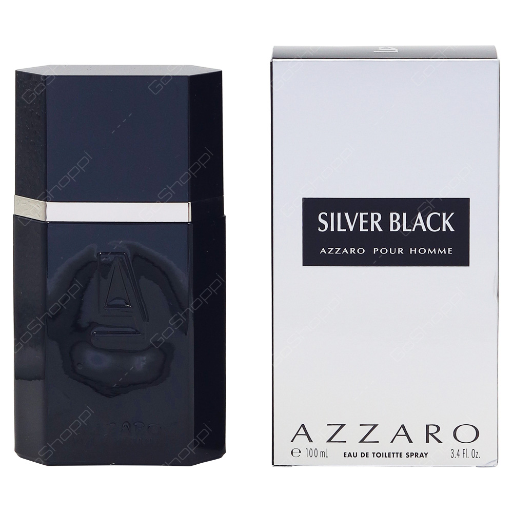 Azzaro Silver Black Pour Homme Eau De Toilette 100ml