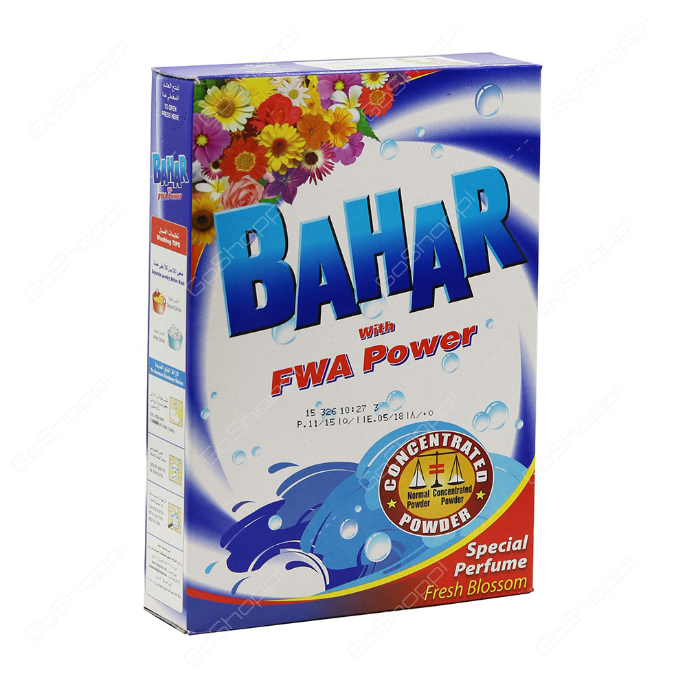 Bahar Fresh Blossom Concentrated Detergent Powder 320 g