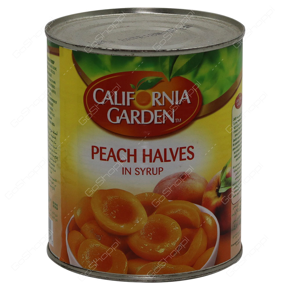 California Garden Peach Halves In Syrup 825 g
