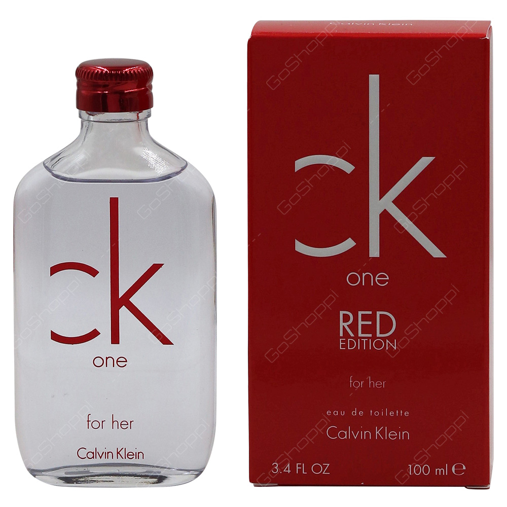 Calvin Klein CK One Red Edition For Her Eau De Toilette 100 ML