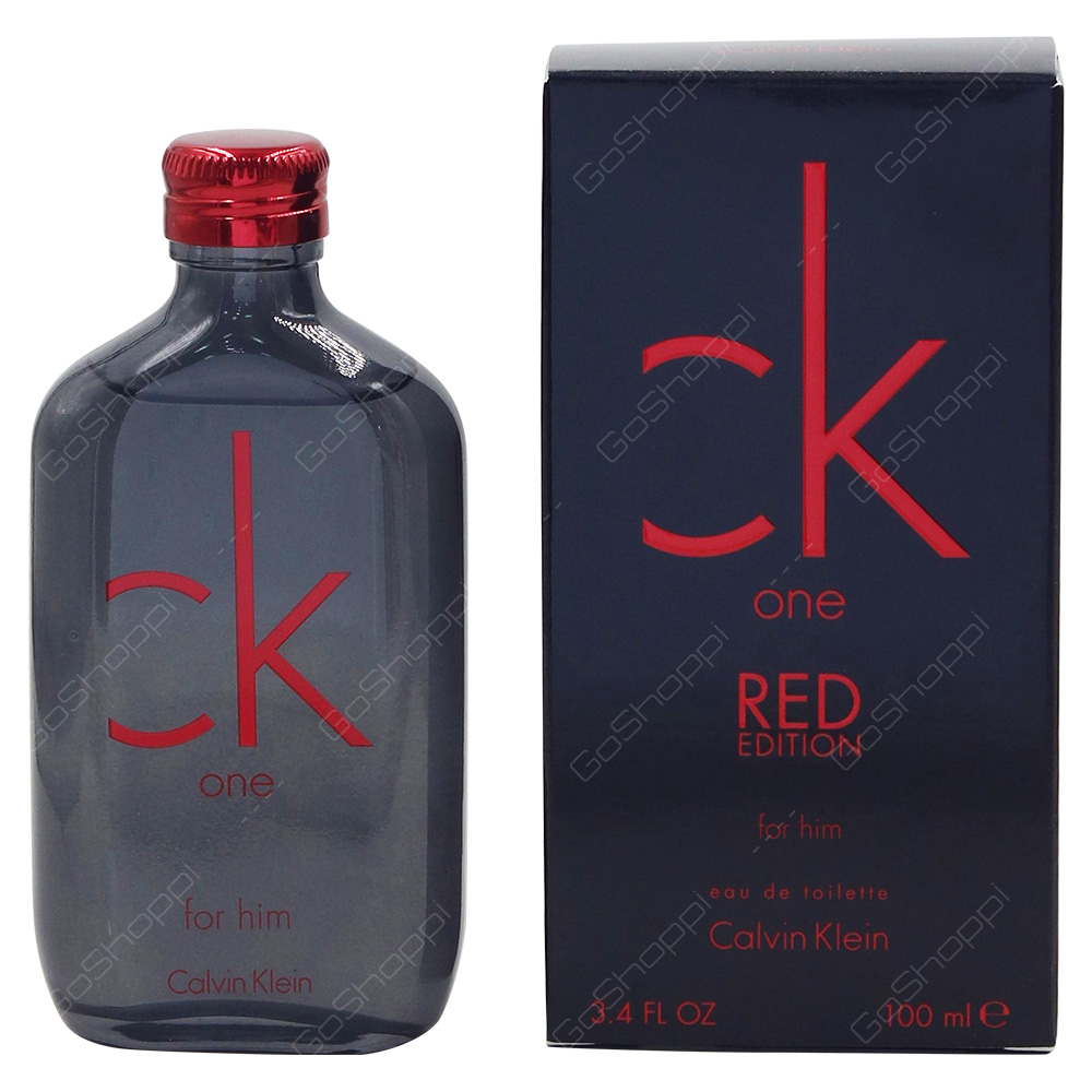 Calvin Klein CK One Red Edition For Him Eau De Toilette 100 ML
