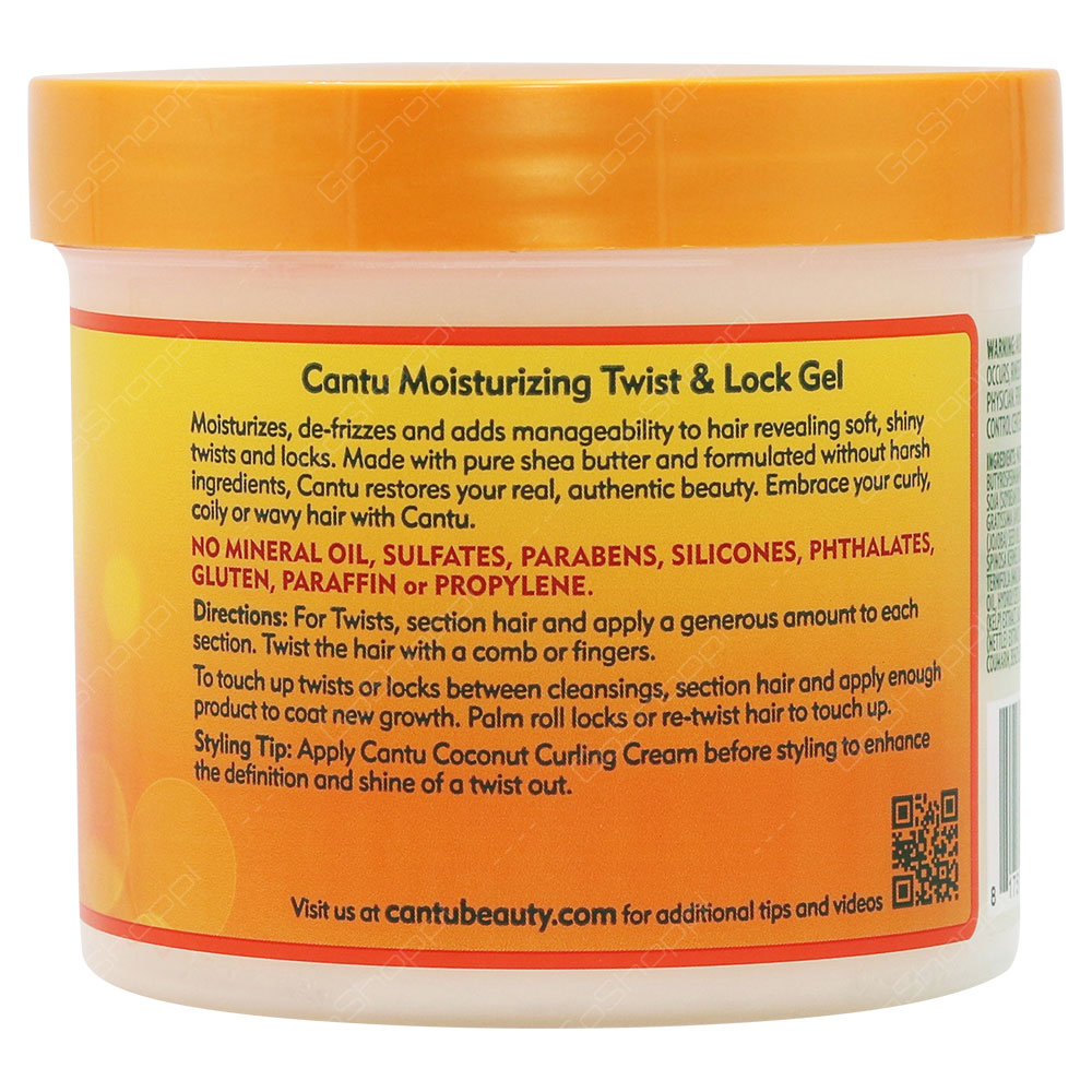Cantu Shea Butter For Natural Hair Moisturizing Twist Lock Gel