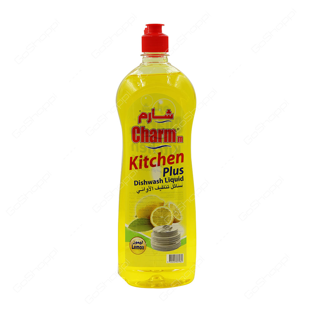 Charmm Kitchen Plus Dishwash Liquid Lemon 1 l
