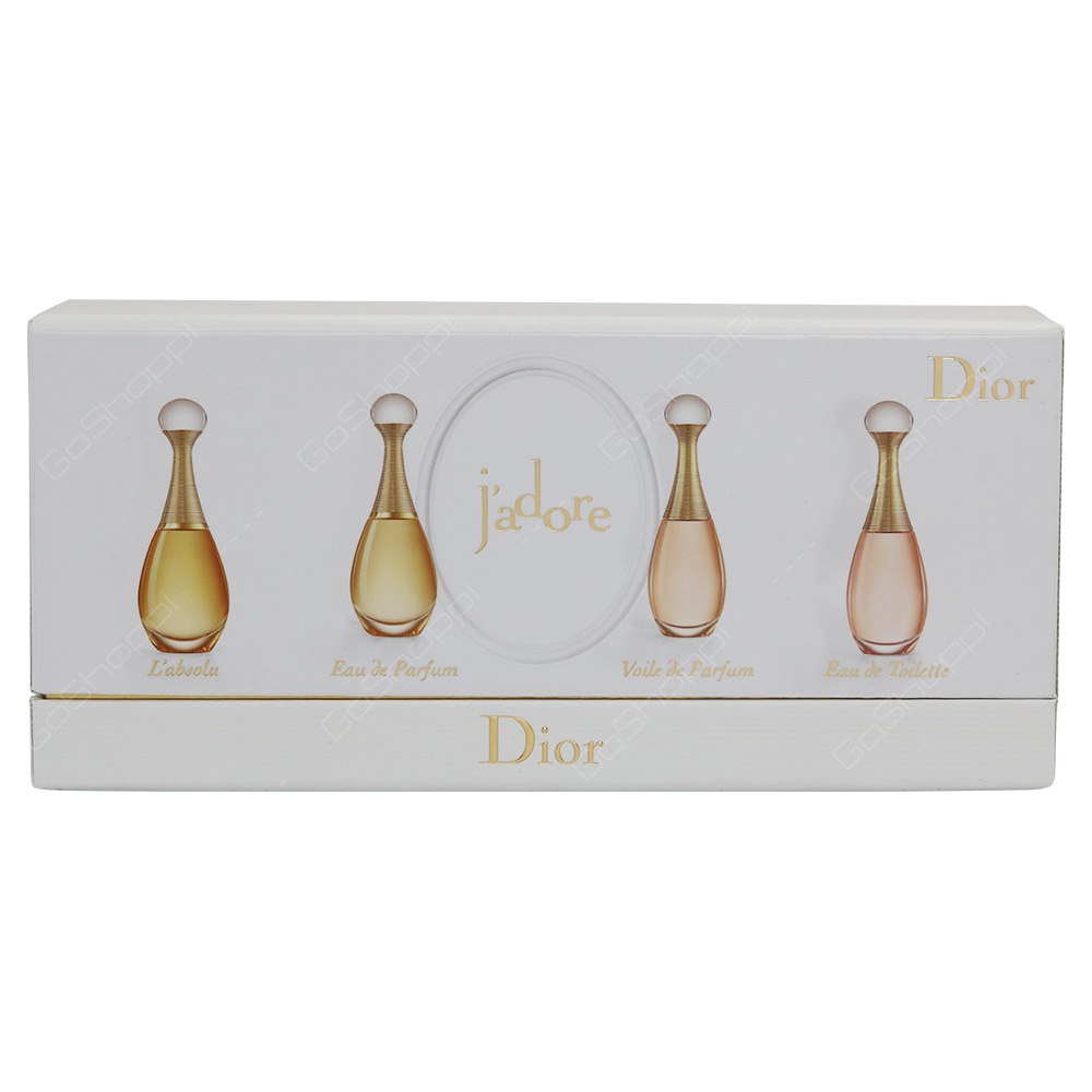 Christian Dior Jadore Mini Set For Women 4pcs