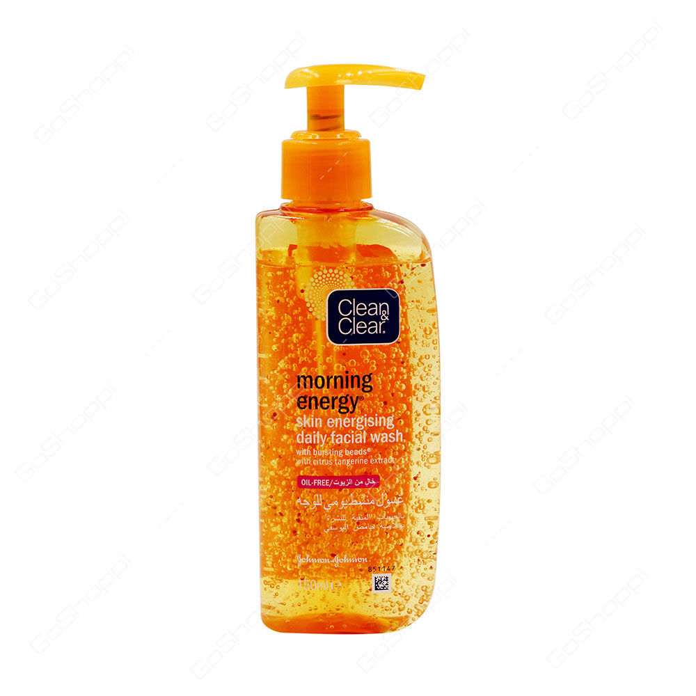 Clean And Clear Morning Energy Skin Energising Daily Facial Wash 150 ml