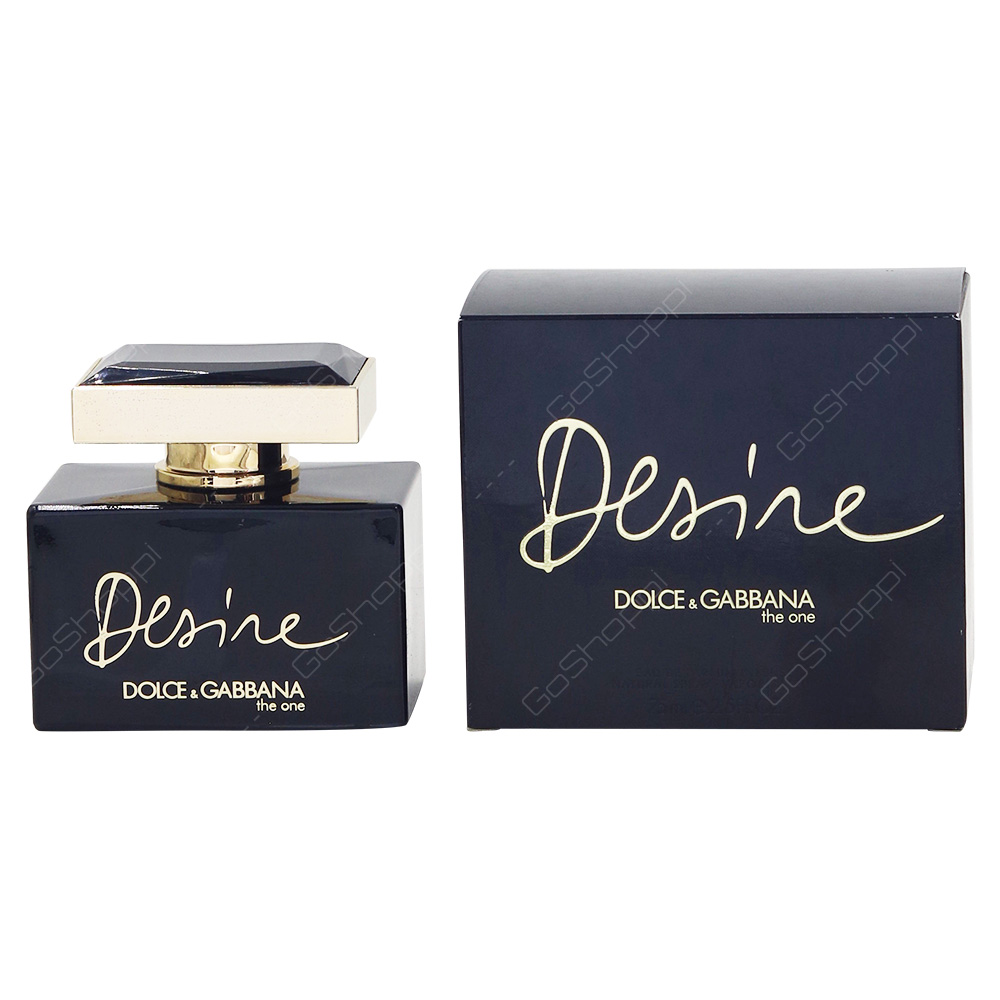 Dolce & Gabbana The One Desire Pour Femme Eau De Parfum 75ml