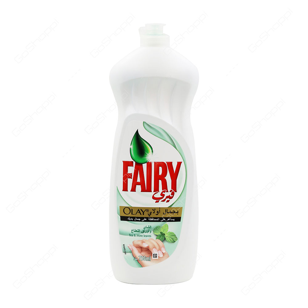 Fairy Tea And Mint Leaves Dishwashing Liquid 750 ml