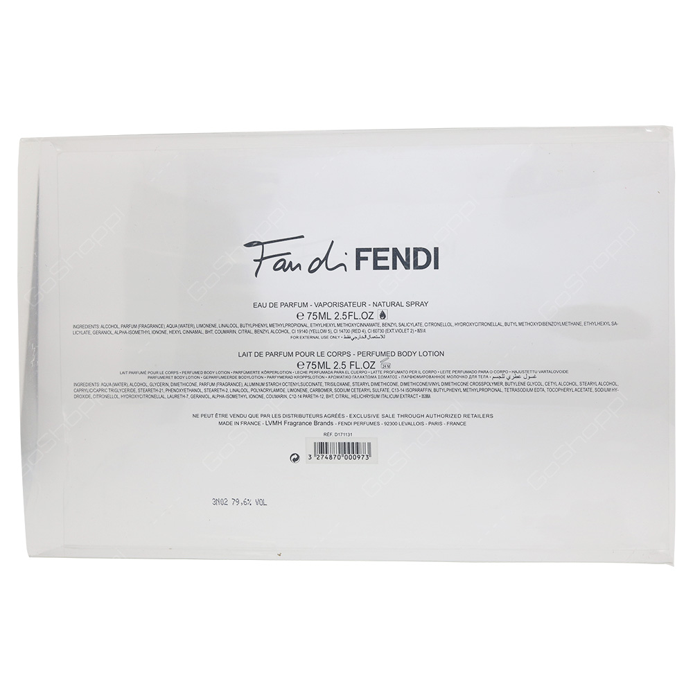 Fendi Fan Di Fendi Gift Set For Women 2pcs