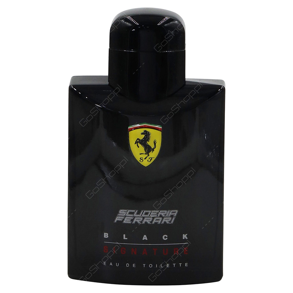 Ferrari Black Signature For Men Eau De Toilette 125ml