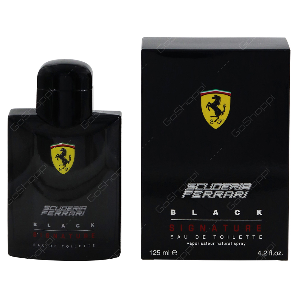 Ferrari Black Signature For Men Eau De Toilette 125ml
