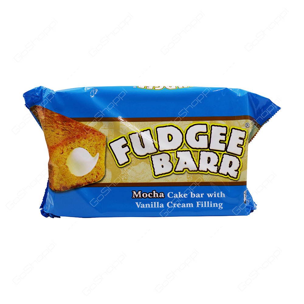 Fudgee Barr Mocha Cake Bar with Vanilla Cream Filling 10X39 g