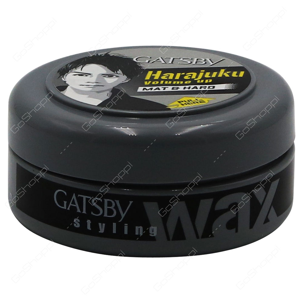 Gatsby Styling Wax Harajuka Volume Up Mat And Hard 75 g