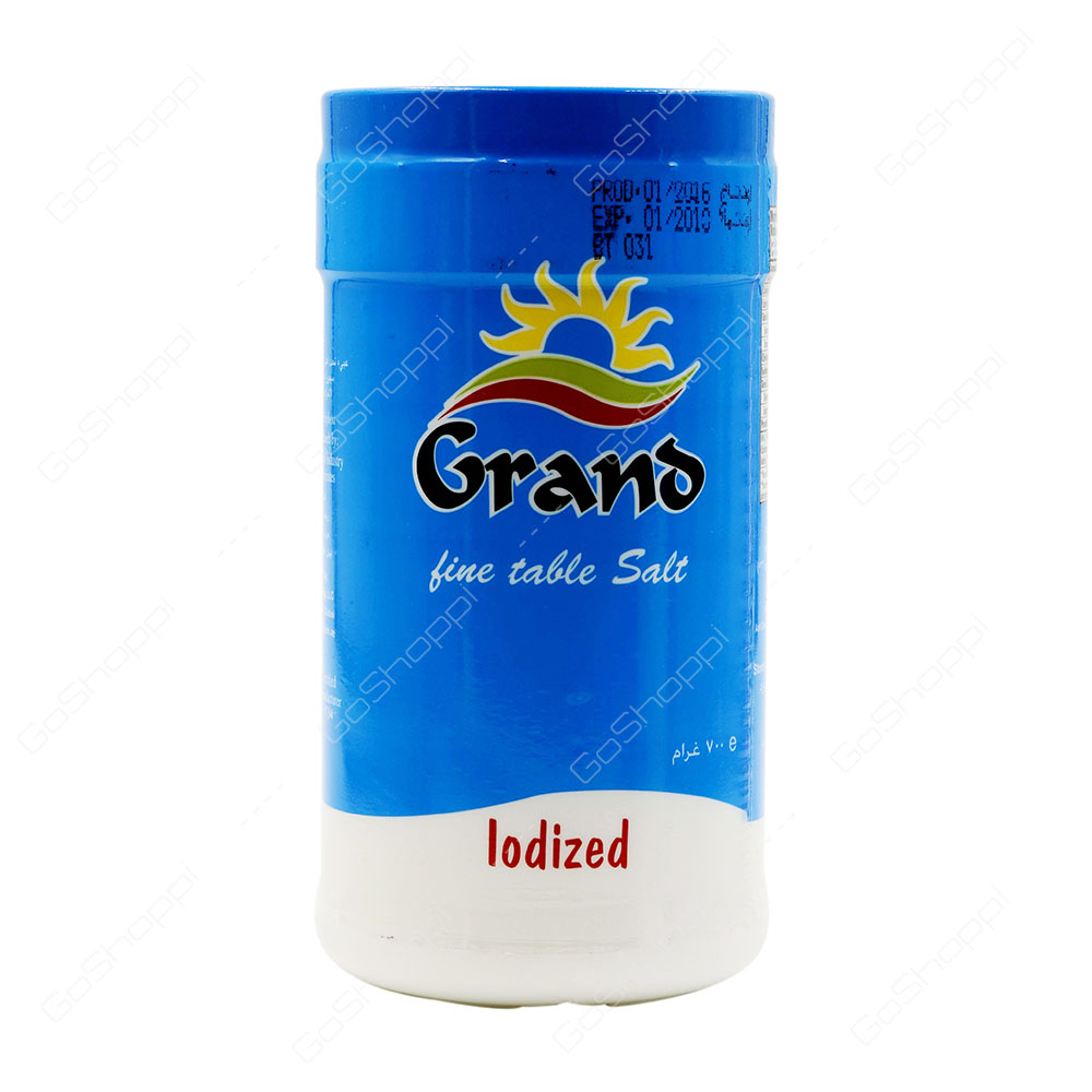 Grand FineTable Salt Iodized 700 g