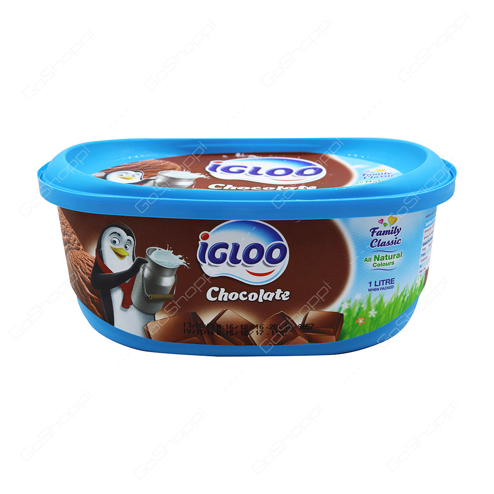 Igloo Chocolate Icecream 1 l