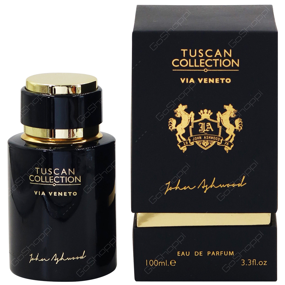 John Ashwood Tuscan Collection Via Veneto Eau De Parfum 100ml