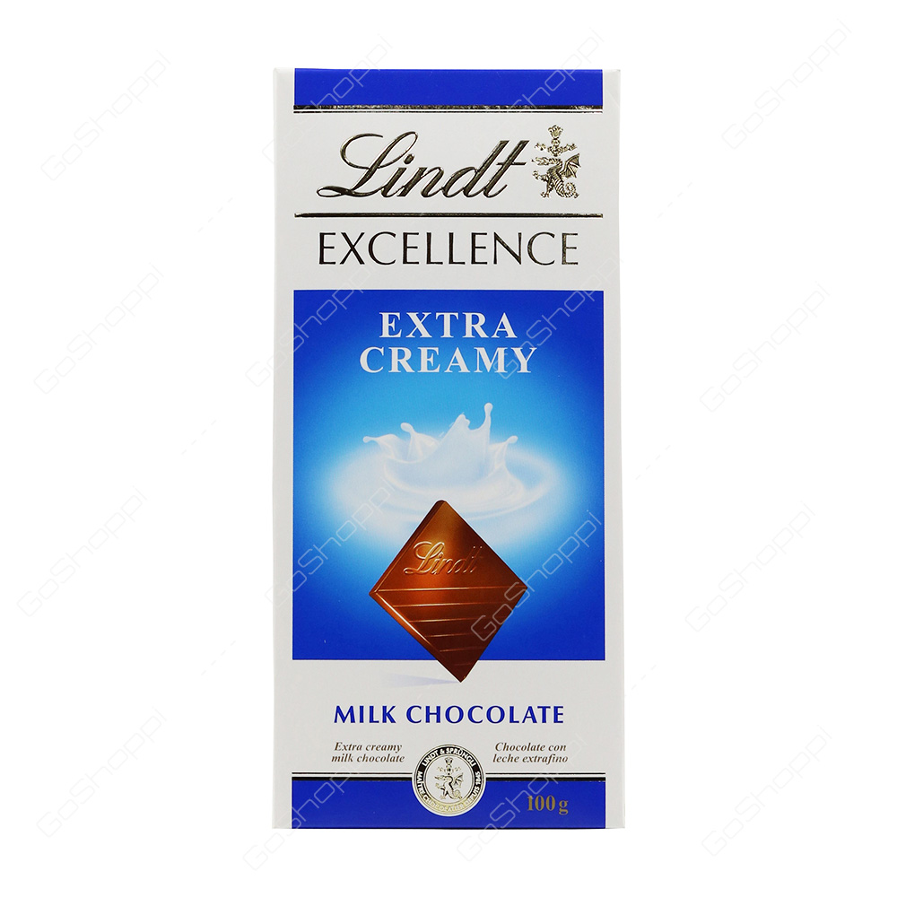 Lindt Excellence Extra Creamy Milk Chocolate 100 g