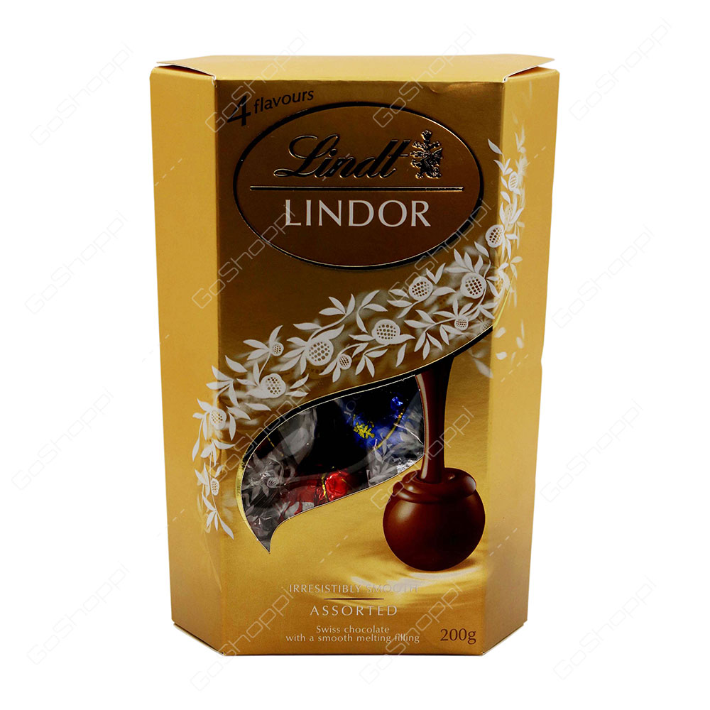 Lindt Lindor Assorted 4 Flavours 200 g
