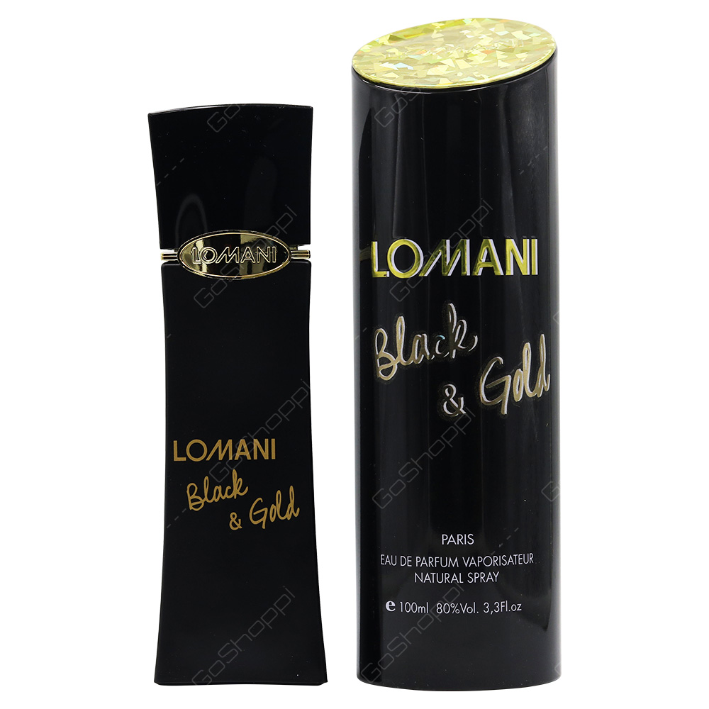 Lomani Black & Gold For Women Eau De Parfum 100ml