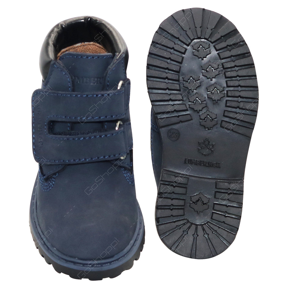 Lumberjack Little Ankle Boot C Velcro Shoes For Boys - Navy Blue