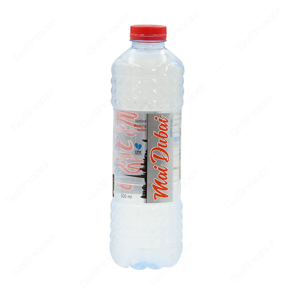 Mai Dubai Low Sodium Bottled Drinking Water 500 ml