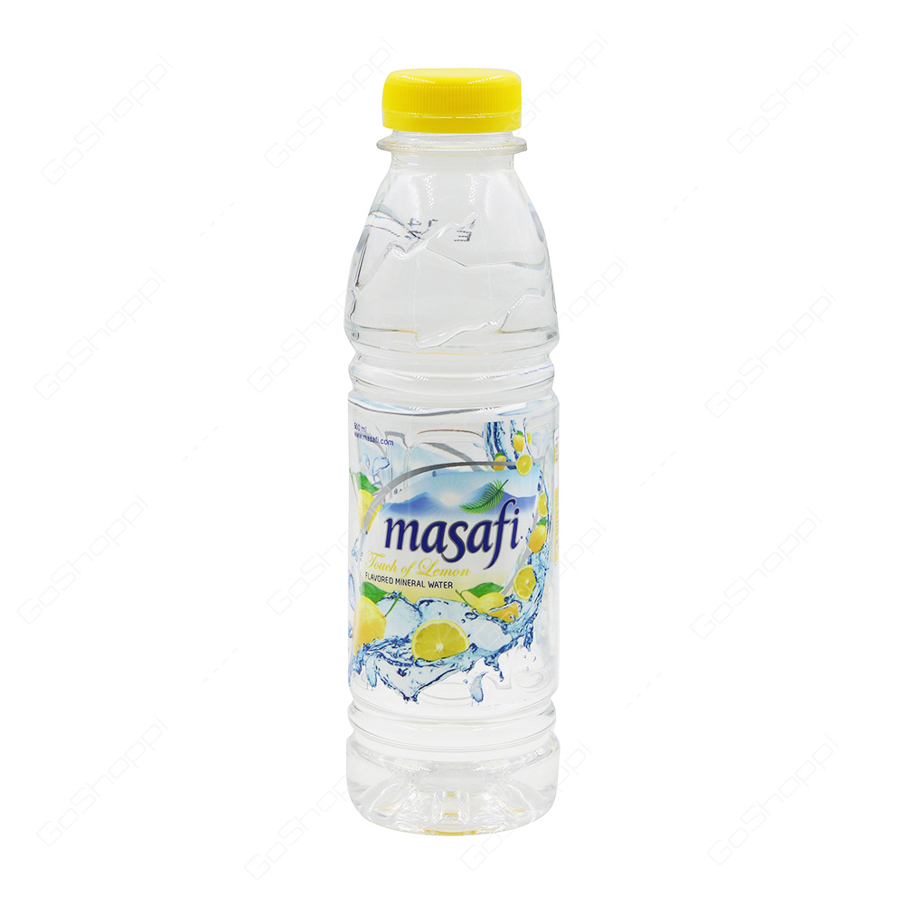Masafi Touch of Lemon Flavored Mineral Water 500 ml