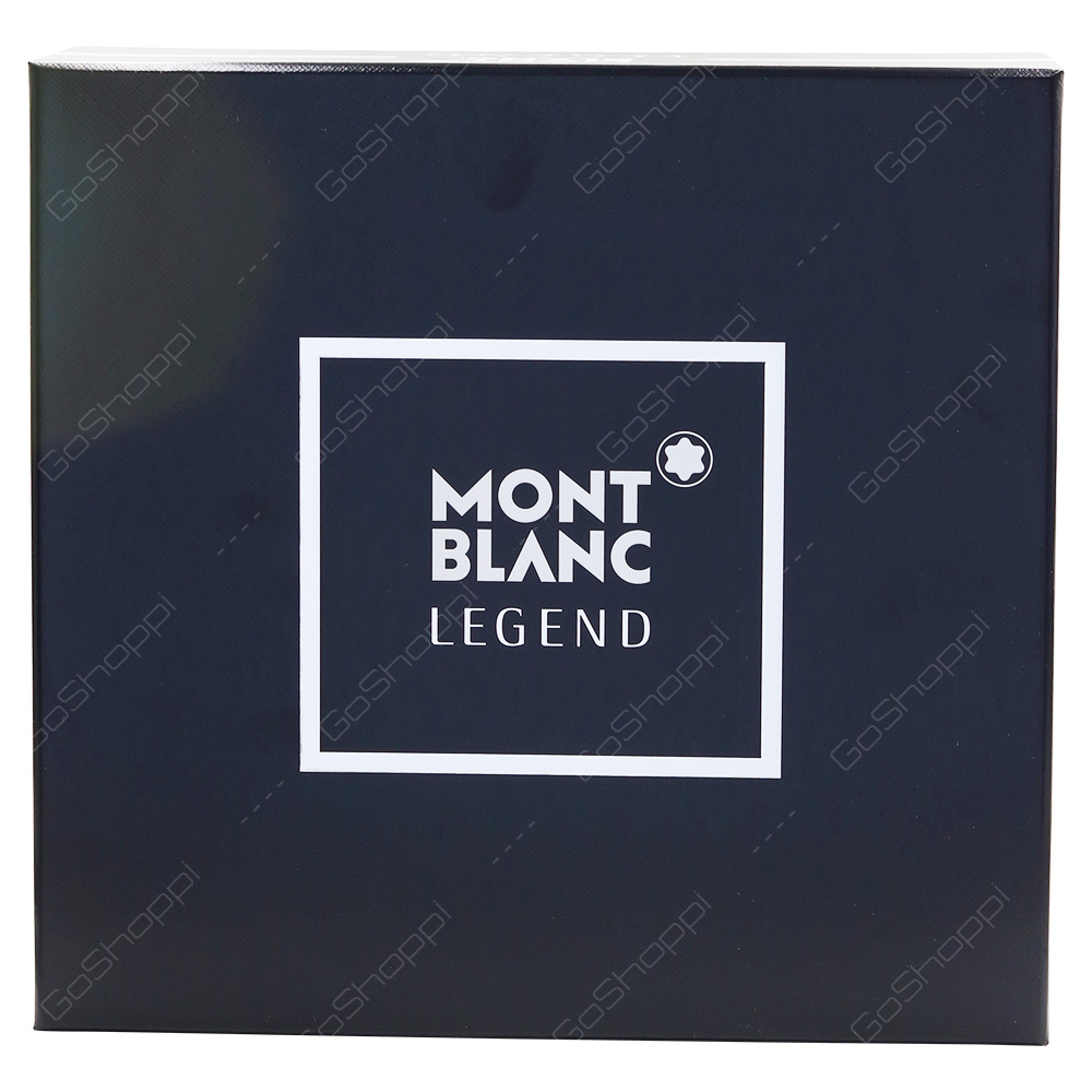 Mont Blanc Legend For Men Gift Pack Eau De Toilette 100ml Eau De Toilette 15ml After Shave Balm 100ml