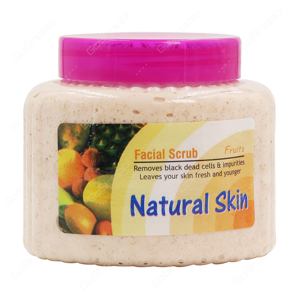 Natural Skin Facial Scrub Fruits 500 ml