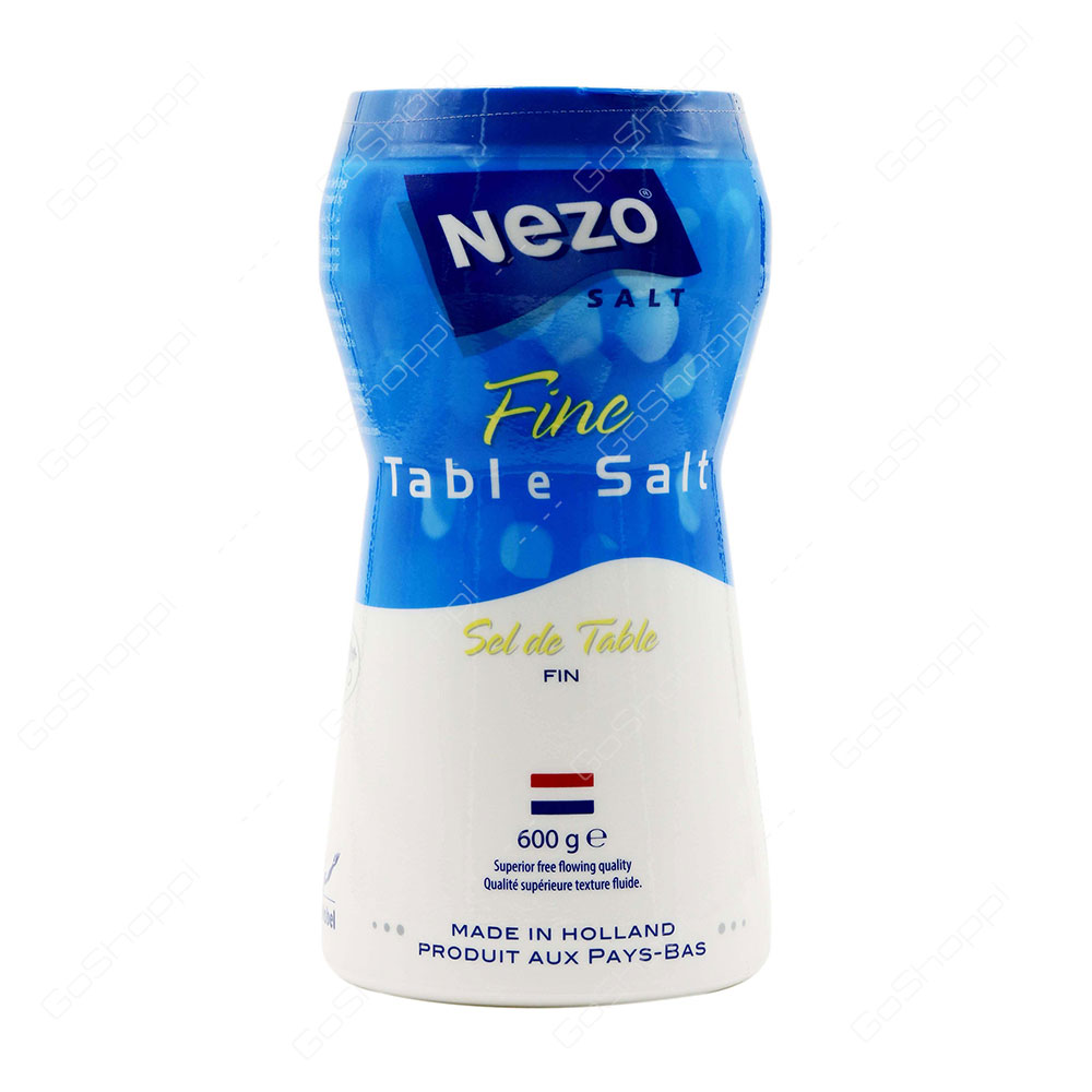 Nezo Fine Table Salt 600 g